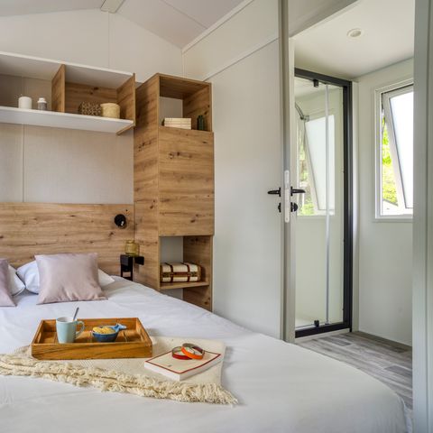 Mobilheim 6 personen - Cottage Privilège Plus TV LV Klimaanlage - 3 Schlafräume 2 Bäder - 6 Pers.