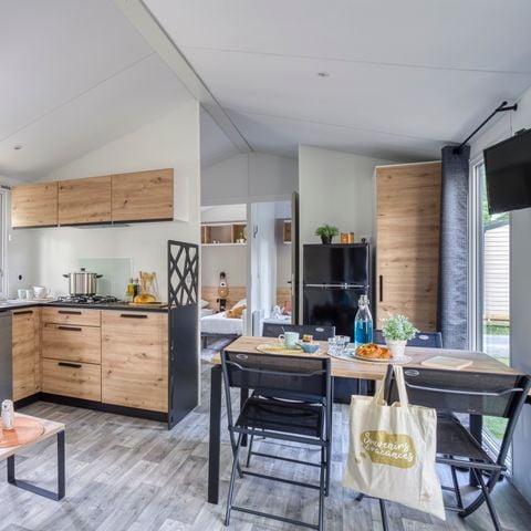 Mobile home 6 persons - Cottage Privilège Plus TV LV Clim - 3 bedrooms 2 bathrooms - 6 pers