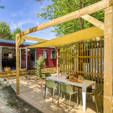 CASA MOBILE 6 persone - Cottage Privilège Plus TV LV Clim - 3 camere 2 bagni - 6 pers.