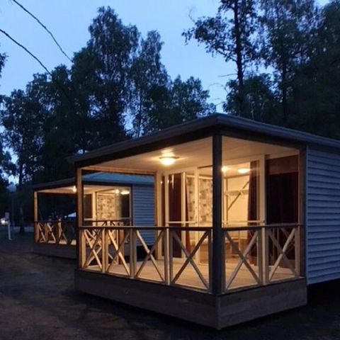 Stacaravan 6 personen - "Confort" Berggeest - 4/6 plaatsen