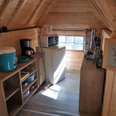 UNIEKE ACCOMMODATIE 4 personen - Toevluchtsoord - Hutgeest - Zonder water of sanitair voor 2/4 personen,