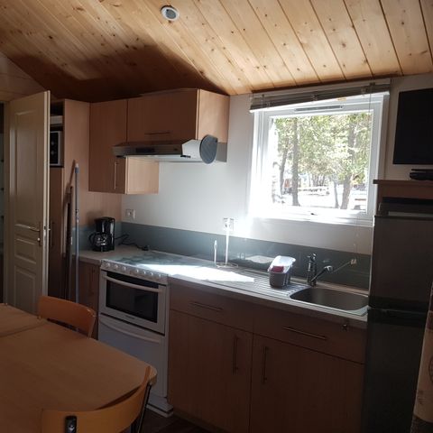 Chalet 6 personen - Grand Confort type Modulo 24 - 4/6 zitplaatsen,