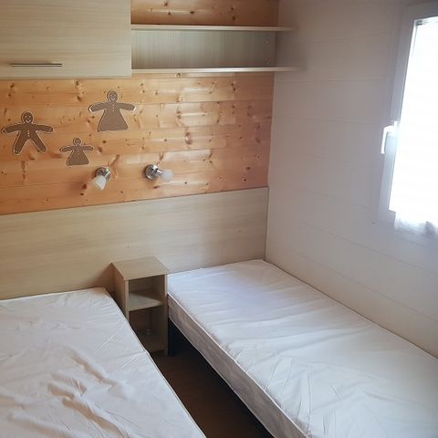 Chalet 6 personen - Grand Confort type KAITI 830 - 4/6 zitplaatsen,