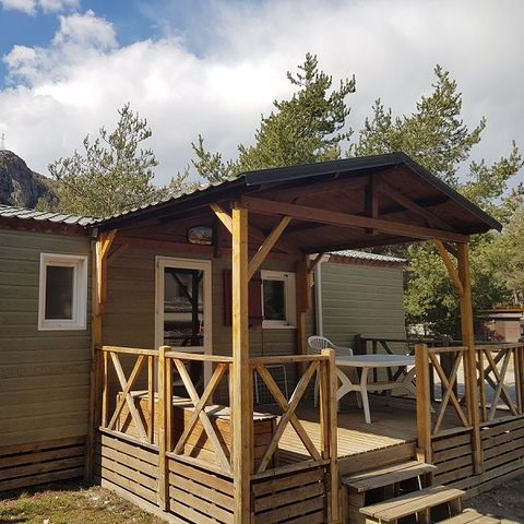 CHALET 6 personen - Grand Confort type KAITI 830 - 4/6 zitplaatsen,