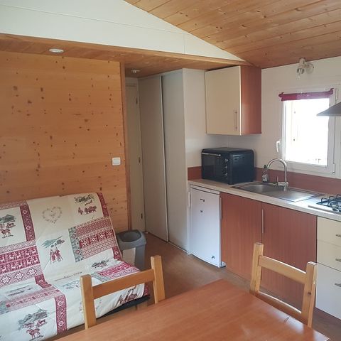 Chalet 6 personen - Grand Confort type KAITI 830 - 4/6 zitplaatsen,