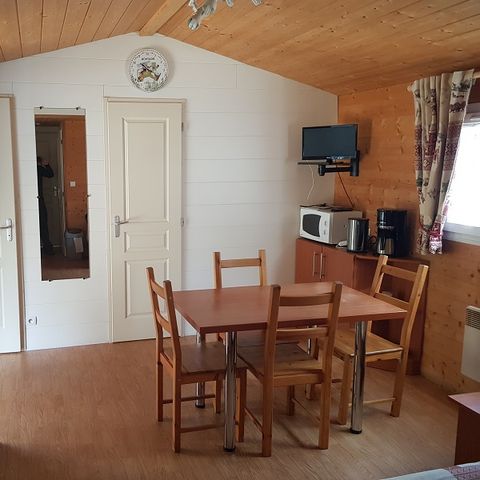 CHALET 6 personen - Grand Confort type KAITI 830 - 4/6 zitplaatsen,