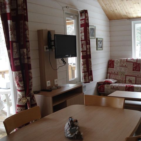 Chalet 6 personen - Grand Confort type Modulo 28 - 4/6 zitplaatsen