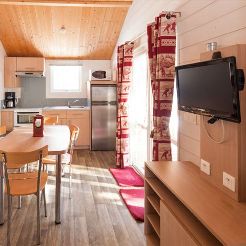 Chalet 6 personen - Grand Confort type Modulo 28 - 4/6 zitplaatsen