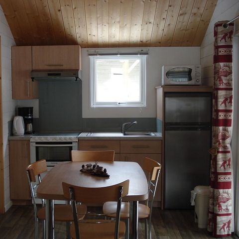 Chalet 6 personen - Grand Confort type Modulo 28 - 4/6 zitplaatsen