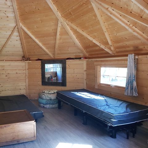 UNIEKE ACCOMMODATIE 3 personen - Toevluchtsoord - Hutgeest - Zonder water of sanitair voor 2/3 personen