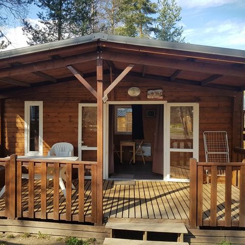 CHALET 4 personen - Comfort type Modulo 18 - 2/4 zitplaatsen,