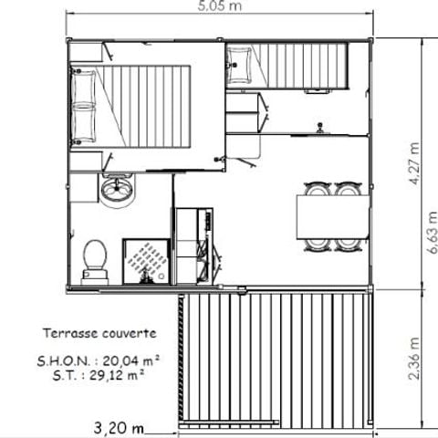 Chalet 4 personen - Nemo