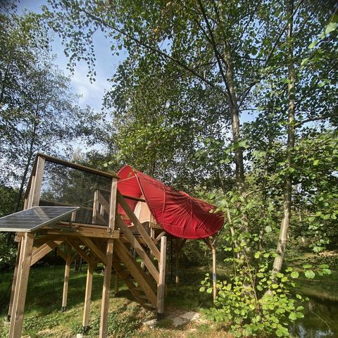 UNUSUAL ACCOMMODATION 2 people - Cocoon on stilts