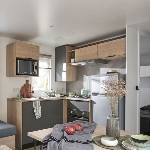 Mobilhome 2 personnes - Mobil-home CAPUCINE +++ 3 chambres