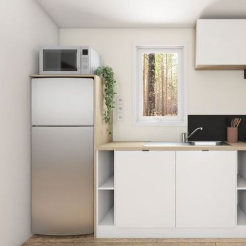 Mobilhome 2 personnes - Mobil-home BAMBOU +++ 3 chambres