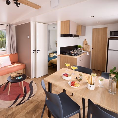 Mobilhome 4 personnes - JONQUILLE +++ 2 chambres