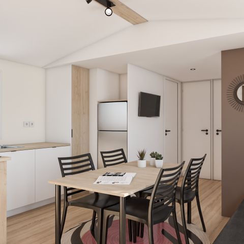 Mobilhome 8 personnes - CYPRES +++ - 4 chambres