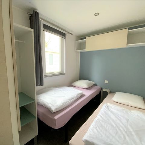 Mobilhome 2 personnes - MARJOLAINE ++ - 2 chambres - Tarif pour 2