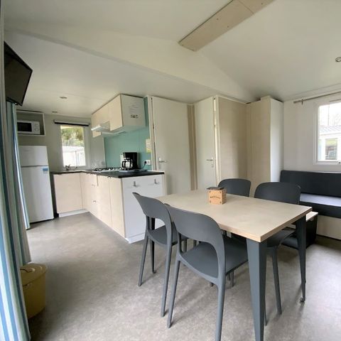 Mobilhome 2 personnes - PISSENLIT +++ - 2 chambres - Tarif pour 2