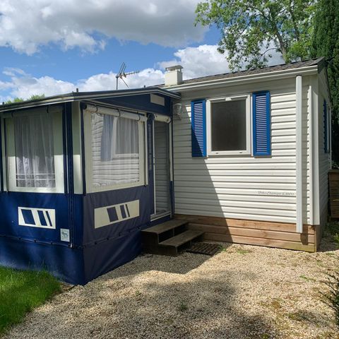 Mobilhome 2 personnes - LAVANDE ++ - 3 chambres - Tarif pour 2