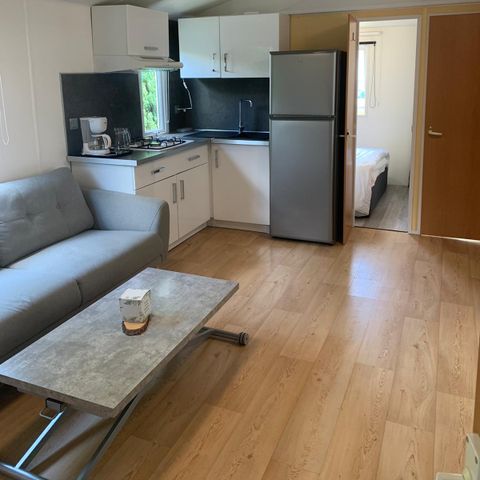 Mobilhome 2 personnes - LAVANDE ++ - 3 chambres - Tarif pour 2