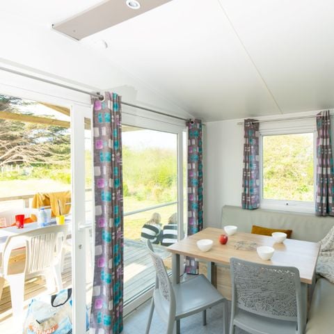 Stacaravan 4 personen - Privilège - 30 m² - 2 slaapkamers