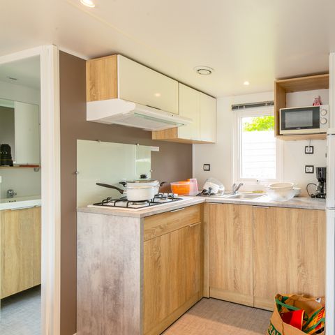 MOBILHOME 6 personas - Privilège - 30 m² - 3 habitaciones - Vista a la granja