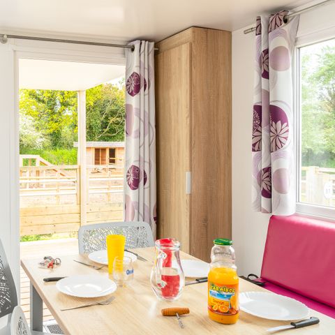 MOBILHOME 6 personnes - Privilège - 30 m² - 3 chambres - Vue Ferme