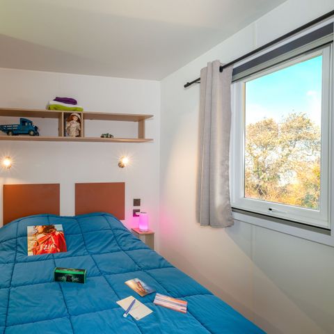 BUNGALOW 7 personnes - Premium  Jardin- 38.5m² - 3 chambres - 2 SDB - Bain Nordique