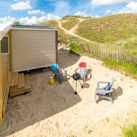 Mobile home 8 persons - Premium - 38.5m² - 4 bedrooms - 2 bathrooms - Dune view