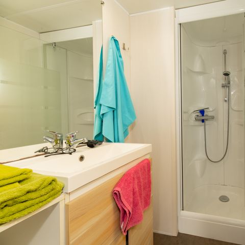 Stacaravan 5 personen - Comfort - 33 m² - 2 slaapkamers