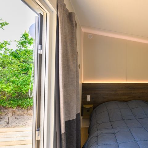 Stacaravan 6 personen - Premium 3 slaapkamers - 2 badkamers - Uitzicht op de duinen