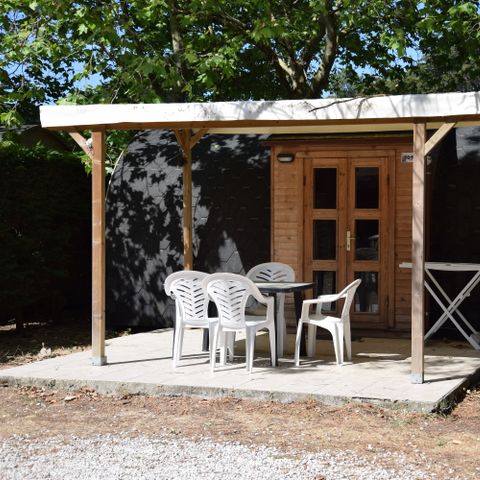 AUßERGEWÖHNLICHE UNTERKUNFT 4 Personen - POD (OHNE SANITÄRANLAGEN UND OHNE WASSER)