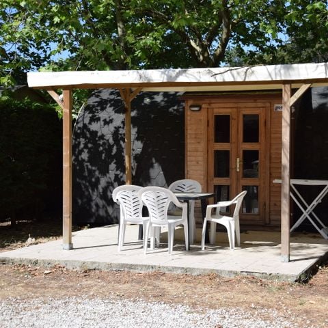HÉBERGEMENT INSOLITE 4 personnes - POD (SANS SANITAIRES ET SANS EAU)