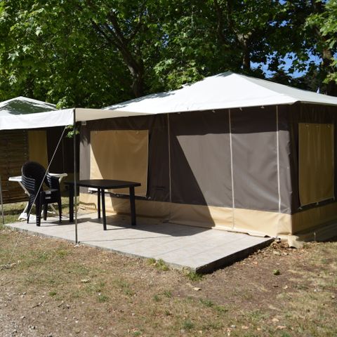 Tent 5 personen - CARIBISCHE EILANDEN (ZONDER SANITAIR EN ZONDER WATER)