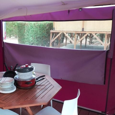 BUNGALOW TOILÉ 5 personnes - Freeflower confort+ 37m² (sans sanitaires)