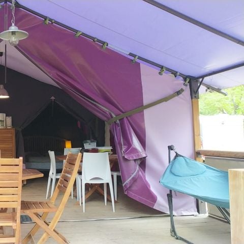 Bungalowzelt 5 Personen - Freeflower Komfort+ 37m² (ohne Sanitäranlagen)