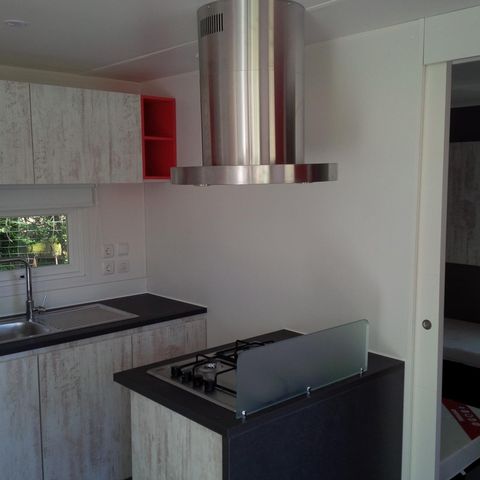 Mobile home 5 persons - Premium air-conditioned 40m².