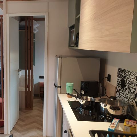 Chalet 6 personen - Badiane Premium - 35 m² - 2 Schlafzimmer - Terrasse 19 m² - Geschirrspüler - TV - 2 Badezimmer - Klimaanlage