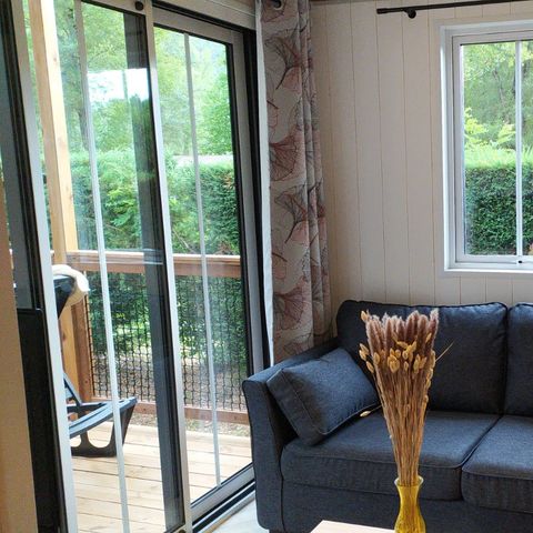 Chalet 6 persone - Badiane Premium - 35 m² - 2 camere - Da letto - Terrazza di 19 m² - Lavastoviglie - TV - 2 bagni - Aria condizionata