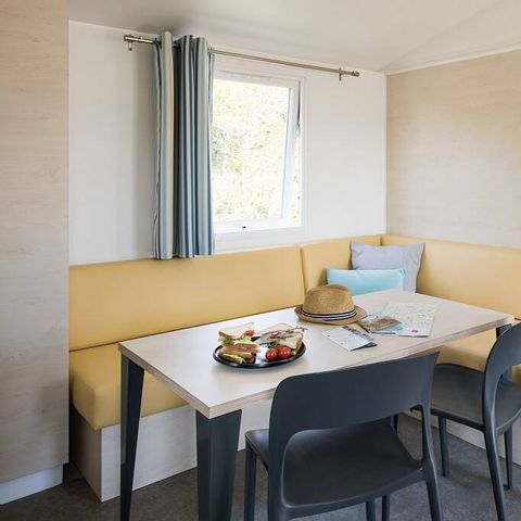 MOBILHOME 6 personnes - Mobil-home | Comfort | 3 Ch. | 6 Pers. | Terrasse surélevée | Clim.