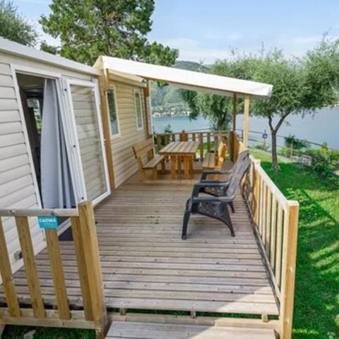 BUNGALOW 4 personnes - Comfort | 2 Ch. | 4 Pers. | Terrasse surélevée | Clim.