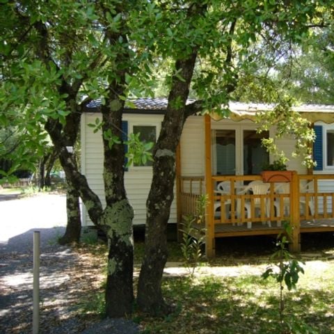 Mobilheim 6 personen - OHARA 4/6 Personen Überdachte Terrasse