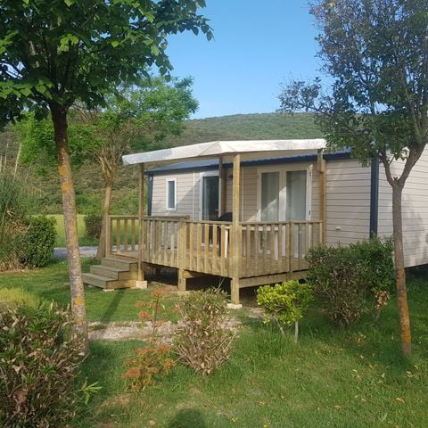 Stacaravan 6 personen - 2 slaapkamers