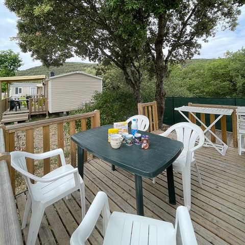 MOBILHOME 4 personas - COTTAGE DUO Aire acondicionado + TV