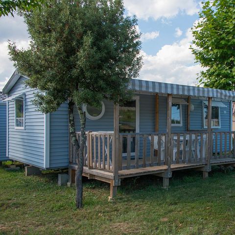 Mobilheim 6 Personen - MOBIL HOME KV 3 Schlafzimmer TV KLIMA PREMIUM +