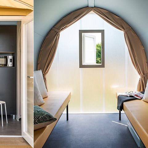 Accommodatie 2 personen - COCO SWEET - ZONDER SANITAIRE VOORZIENINGEN