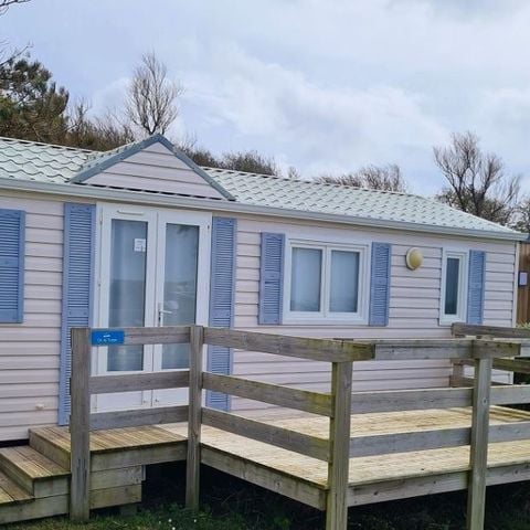 Mobilheim 5 Personen - EDEN 2 ZIMMER MEERBLICK 5 PERS