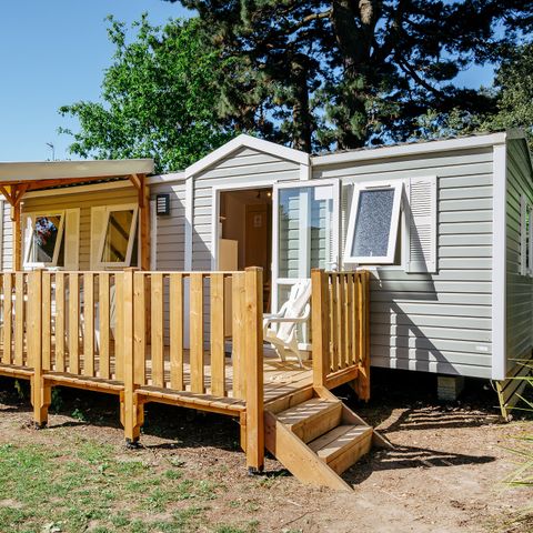 Mobile home 6 persons - Mobil-home | Classic | 3 Bedrooms | 6 Pers. | Raised terrace | TV