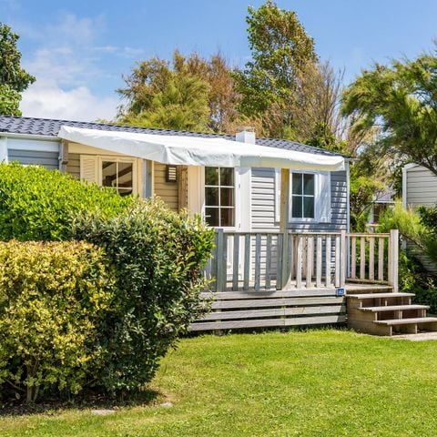 BUNGALOW 6 personnes - Confort | 3 Chambres | 6 Couchages | Terrasse couverte | 1 Salle de bain